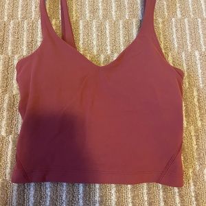 Lululemon red merlot align tank top